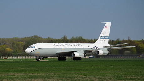 US-Beobachtungsflugzeug fliegt über russisches Gebiet