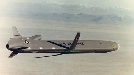  AGM-86B Marschflugkörper aus der Zeit des Kalten Krieges im Einsatz.