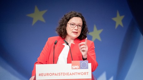 Nahles gegen eine Wiederaufnahme deutscher Rüstungsexporte nach Saudi-Arabien