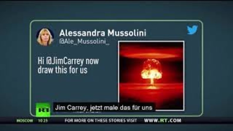 Celebrity Deathmatch: Jim Carrey vs. Alessandra Mussolini
