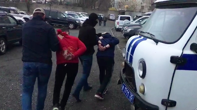 Russischer Inlandsgeheimdienst verhaftet IS-Mitglieder, die Anschläge gegen Polizei planten
