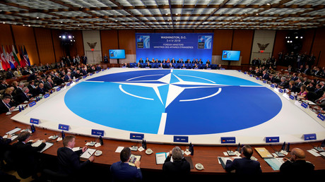 Immer die Guten die NATO-Auenminister bei ihrem Treffen in Washington am Donnerstag