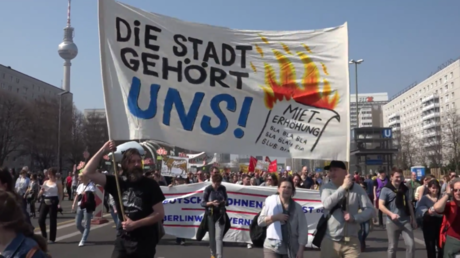 Deutschland: Tausende an Kundgebung in Berlin gegen steigende Mietpreise