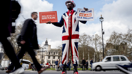LIVE: Pro-Brexit-Demonstration in London
