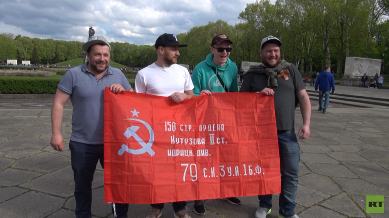Das Mahnmal im Treptower Park von Berlin: Nicht nur Russen ist der 9. Mai heilig