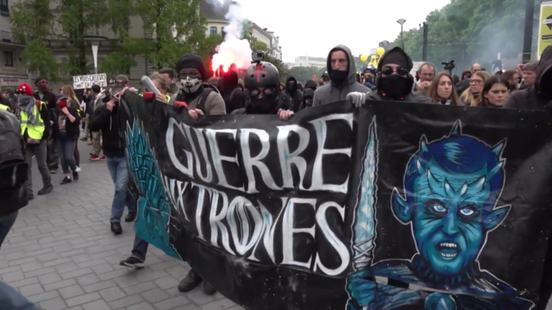 Frankreich: Gelbwesten marschieren in der 26. Woche – Ausschreitungen in Lyon und Nantes