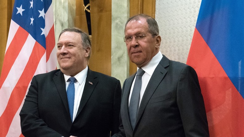 Lawrow und Pompeo in Sotschi: "Wollen bilaterale Kommunikatonskanäle normalisieren"