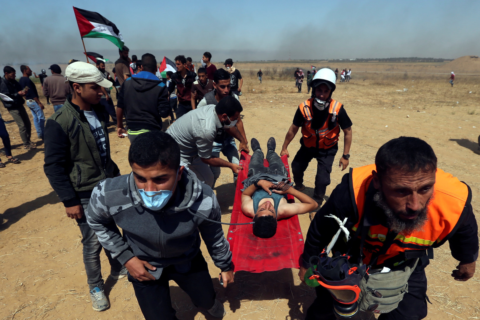 Nakba-Tag: Palästinenser gedenken Flucht und Vertreibung Hunderttausender - IDF setzt Tränengas ein