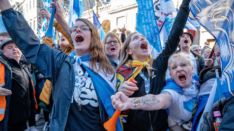 LIVE: Glasgow – Tausende für schottischen Unabhängigkeitsmarsch erwartet