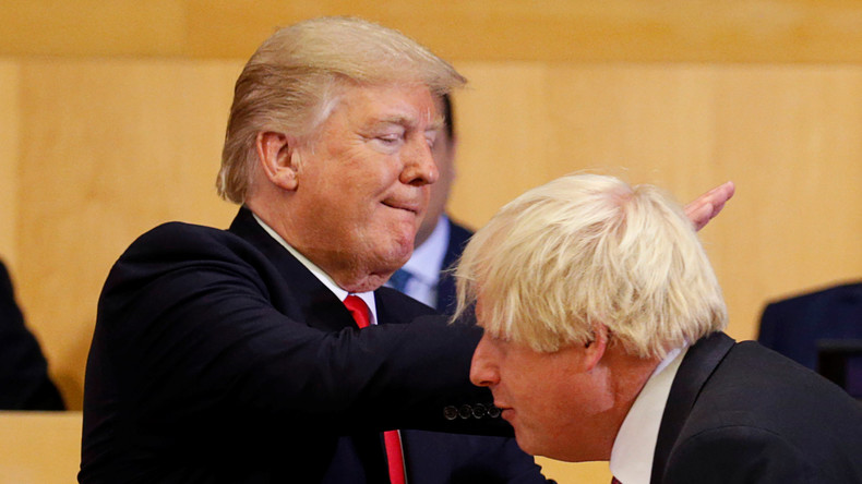 Donald Trump macht seine Sympathien für Boris Johnson als Nachfolger von Theresa May deutlich