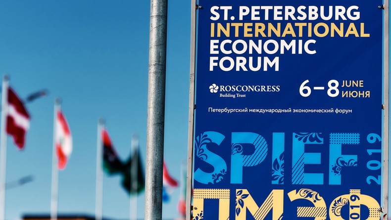 Ankündigung: Sonderberichterstattung vom Internationalen Wirtschaftsforum in Sankt Petersburg