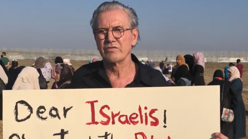 Gummigeschoss in den Rücken: Jürgen Todenhöfer in Gaza von israelischem Soldaten beschossen