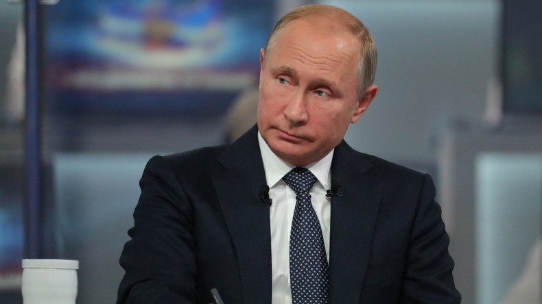 Heute ab 11 Uhr: Fragestunde mit Präsident Putin in deutscher Simultanübersetzung