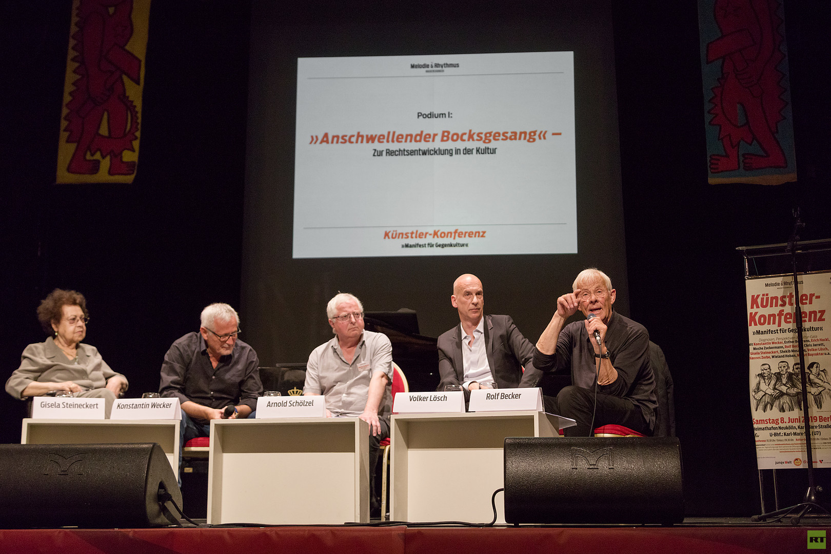 Künstlerkonferenz von Melodie & Rhythmus: Über Zeiten, in denen man nicht nur Schauspieler sein darf