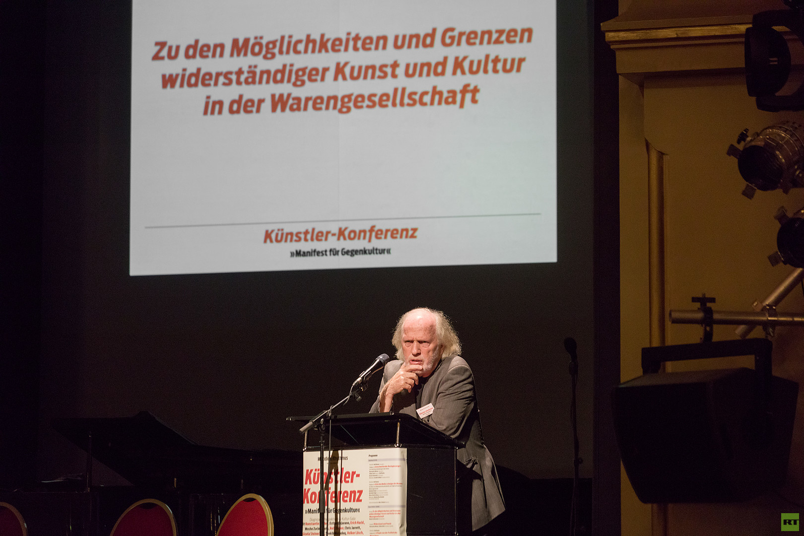 Künstlerkonferenz von Melodie & Rhythmus: Über Zeiten, in denen man nicht nur Schauspieler sein darf
