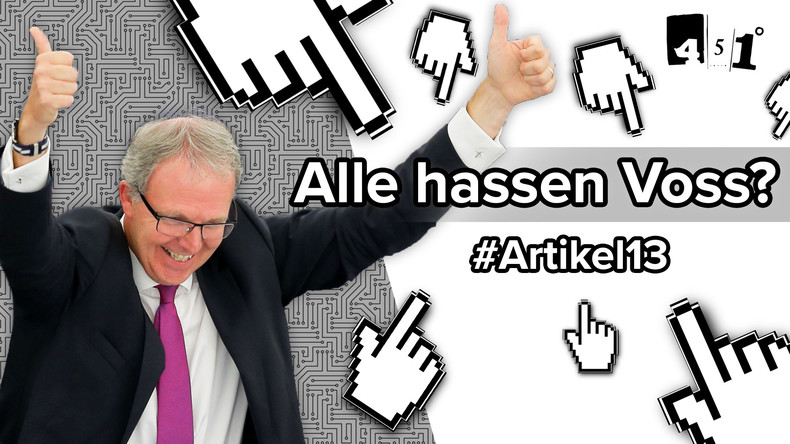 Axel Voss - Der meistgehasste Mann des Internets? | 451 Grad