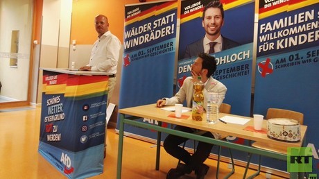 AfD-Wahlkampfabend in Brandenburg: "Besser als Kino!"