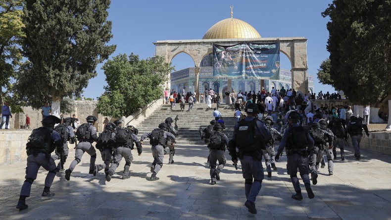 Israel: Unruhen auf Tempelberg, Soldaten töten bewaffnete Palästinenser an Gaza-Grenze
