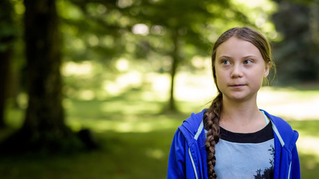 Schwarz oder Weiß: Greta Thunberg in der vergangenen Woche in der Schweiz