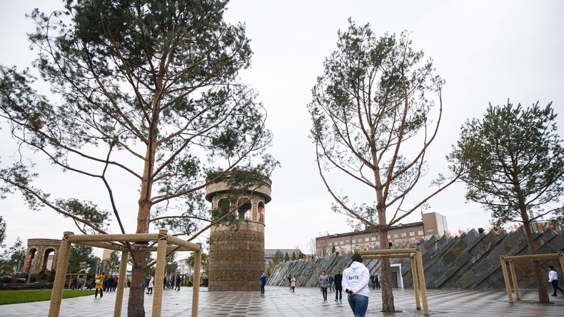 Nach Brandkatastrophe: Russische Stadt Kemerowo eröffnet Gedenkstätte "Park der Engel"