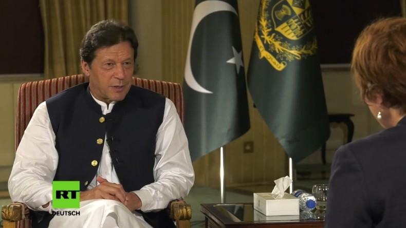 Pakistans Premier Imran Khan: US-Intervention hat mein Land destabilisiert (Video)