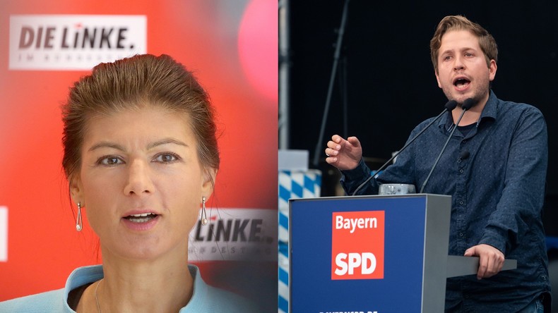 LIVE: "Unser Land verändern! Aber wie?" - Debatte mit Sahra Wagenknecht und Kevin Kühnert