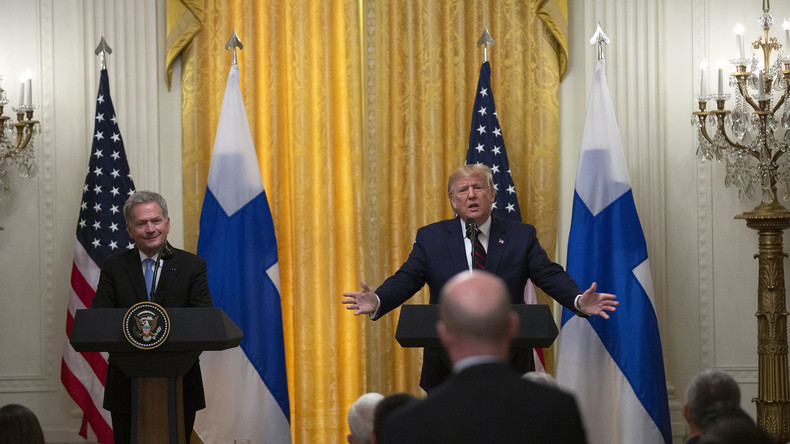 Trump bei Pressekonferenz sichtlich genervt: "Biden und dessen Sohn sind eiskalt korrupt"