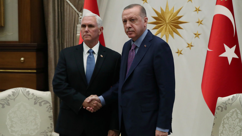 US-Vizepräsident Pence: Feuerpause mit Erdoğan für Nordsyrien vereinbart