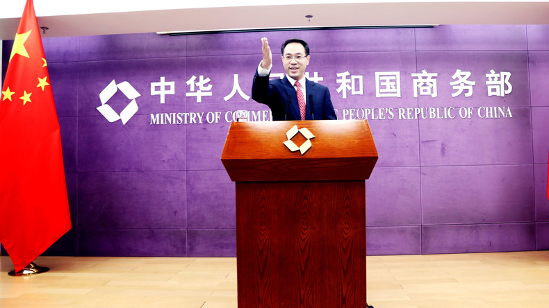 Chinas Handelsministerium: Bauen gegenseitige Strafzölle mit den USA phasenweise ab