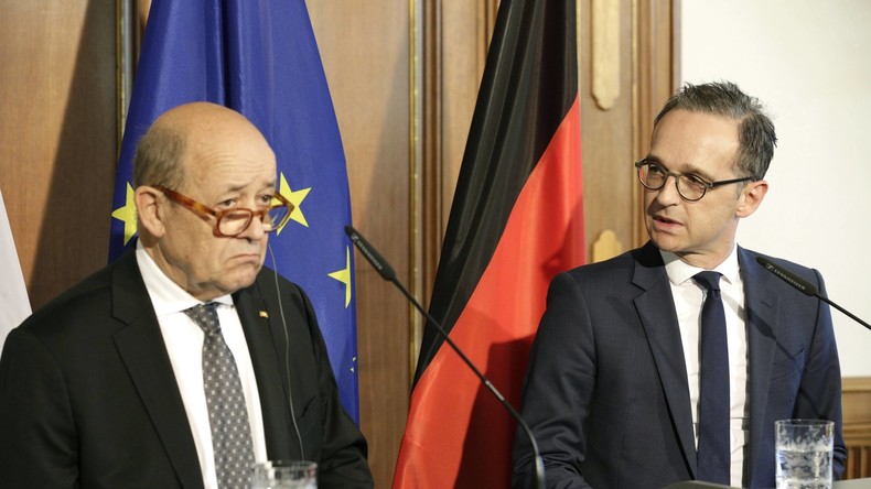 Heiko Maas erklärt Frankreich Sinn und Zweck des Mauerfalls