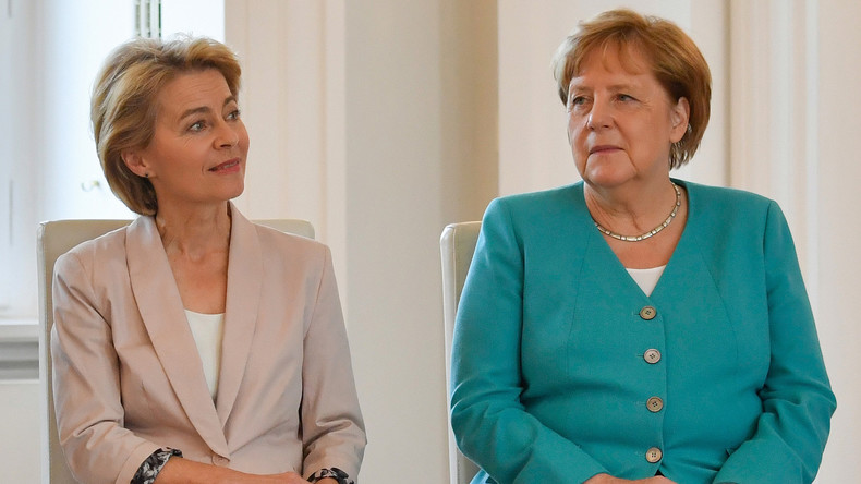 LIVE: Kanzlerin Merkel und designierte EU-Kommissionschefin von der Leyen geben Pressekonferenz