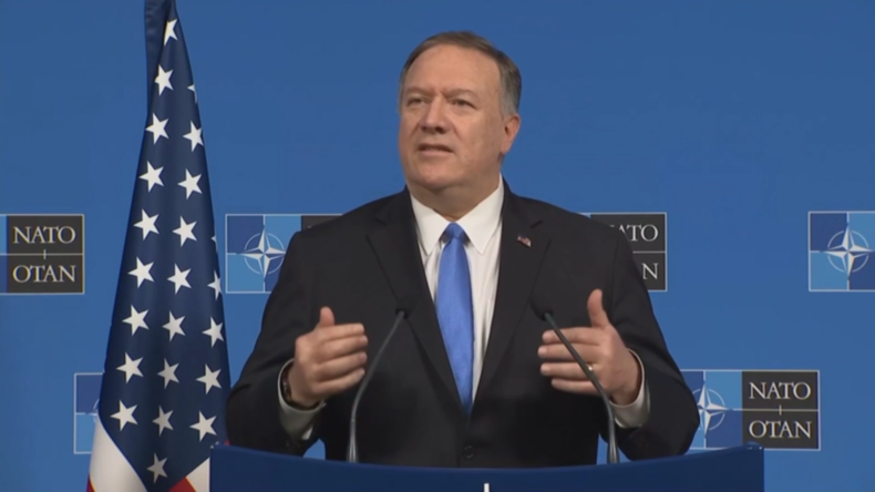 Pompeo nennt Russland, China, Iran und Terrorismus als Hauptbedrohungen für die NATO
