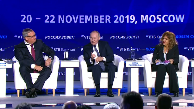 Putin: "Ich begann, mir ernsthaft Sorgen zu machen"