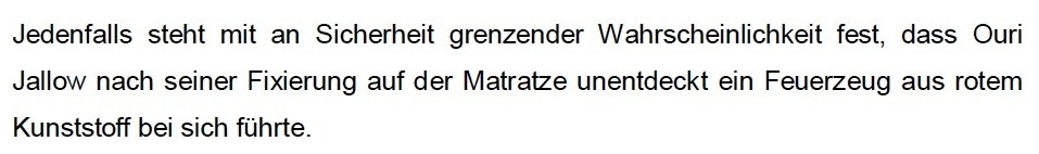 Todesfall Oury Jalloh: Wie staatliche Stellen einen mutmaßlichen Mord vertuschen