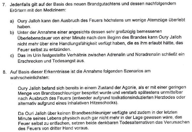 Todesfall Oury Jalloh: Wie staatliche Stellen einen mutmaßlichen Mord vertuschen