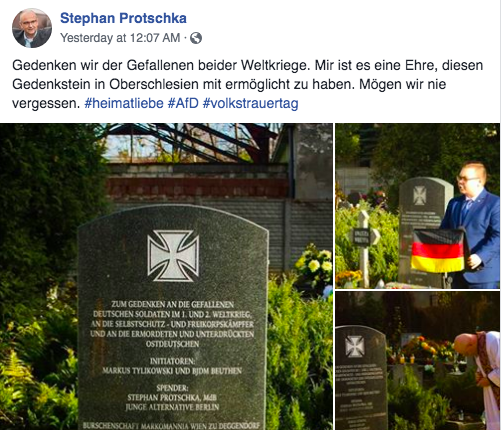 "Unerträglich und skandalös": Von AfD-Politiker mitfinanzierter Gedenkstein in Polen löst Streit aus