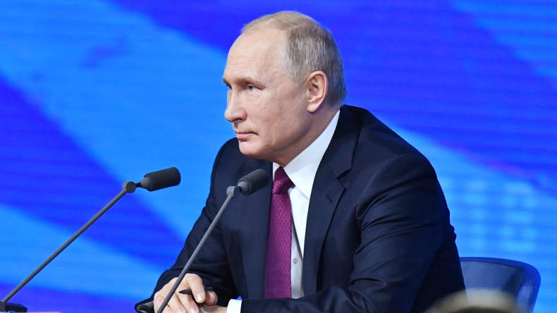 Vorankündigung: Jahres-Pressekonferenz von Wladimir Putin auf Deutsch