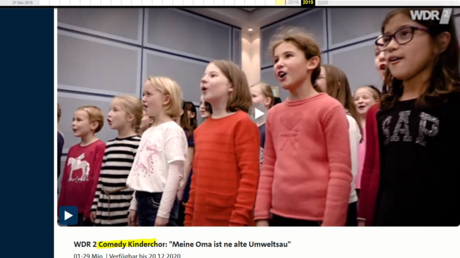 Kinderchor und Umweltsau: "Satire" als Treten nach unten