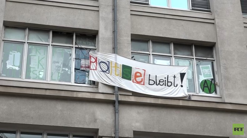 "Potse bleibt!": Berliner Jugendliche demonstrieren gegen Räumung ihres Jugendzentrums (Video)