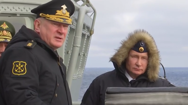 Russland: Putin beaufsichtigt Hyperschallraketentest im Schwarzen Meer