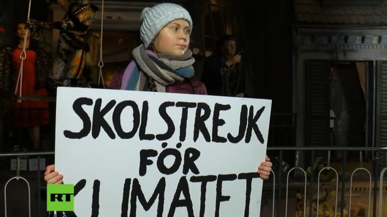 Hamburg feiert Greta-Klon: Erste Wachsfigur der Klimaaktivistin enthüllt (Video)