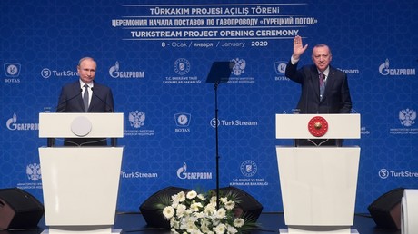 Türkei: Erdoğan und Putin eröffnen Pipeline Turkish Stream