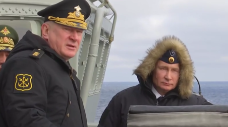 Russland: Putin beaufsichtigt Hyperschallraketentest im Schwarzen Meer