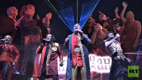 Auch in Kiew rasten die Leute bei "Moskau" aus – Kultband Dschingis Khan auf dem Presseball Berlin