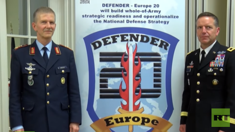 Interview mit Generalleutnant Martin Schelleis zur Großübung "Defender Europe 2020" (Video)