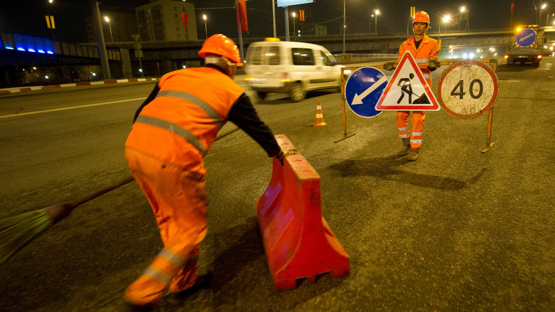 Video ohne Happy End: Ein Tag aus dem Leben einer Straßenbarriere in Russland