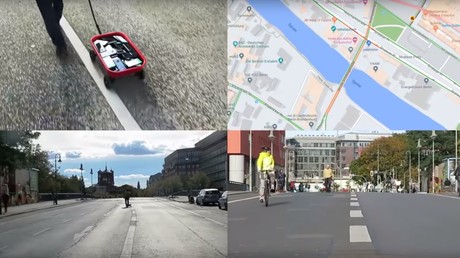 Google Maps ausgetrickst: Bollerwagen mit Handys sorgt für künstlichen Stau