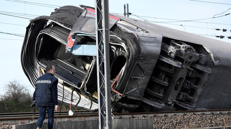 Zwei Tote bei schwerem Zugunglück in Italien