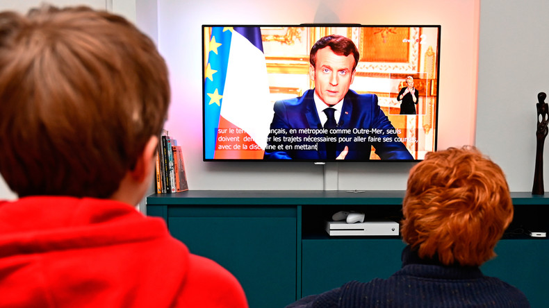13 Prozent Zugewinn bei den Umfragen – Macron profitiert von Umgang mit Corona-Krise