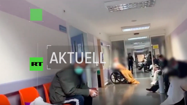 Corona-Virus: Video belegt dramatische Lage in Madrids Krankenhäusern
